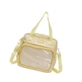 thumbnail image 4 of Runquan Ita Bag Clear Window Itabag Backpack for Gifts Anime Dolls Display Halloween Yellow, 4 of 8