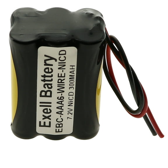 Exell 7.2V 300mAh NICD w/Wire leads for 1:18 RC Car Racing HPI RS4 Micro Cars