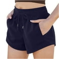 thumbnail image 1 of Plebaso Womens Sweat Shorts High Waist Drawstring Lounge Shorts with Pockets Summer Casual Workout Shorts, 1 of 7