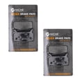 thumbnail image 1 of Niche Rear Brake Pad for Semi-Metallic Polaris RMK 800 Snowmobile 2 Pack 519-KPA2428D, 1 of 5