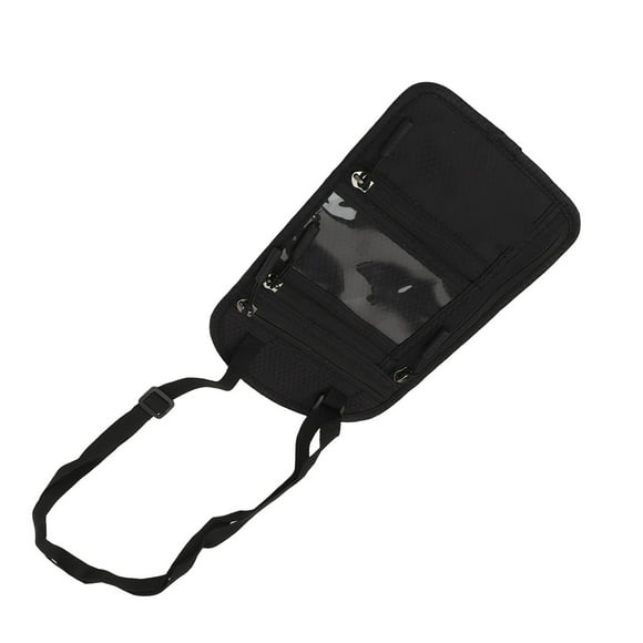 Porta Pasaporte Bolsa Para El Cuello Monedero Nylon Antirrobo