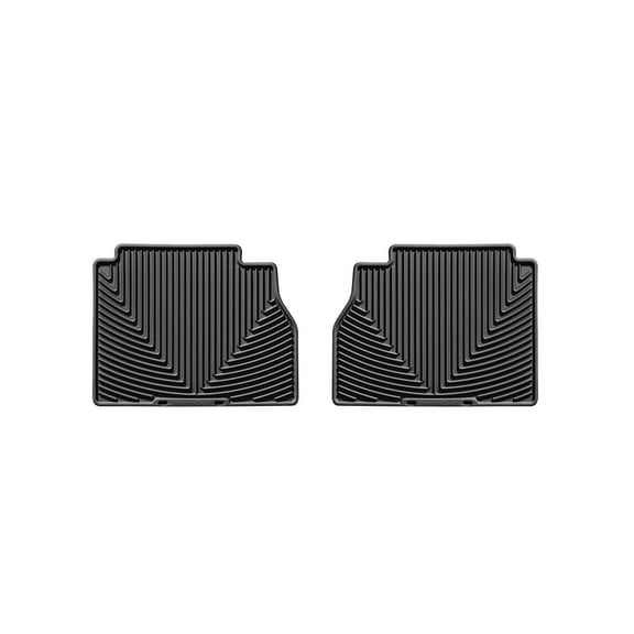WeatherTech All-Weather Floor Mats compatible with Toyota Sequoia, Tundra - 2nd Row, Black