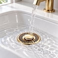 thumbnail image 6 of Upgraded 3 in 1 Bathroom Sink Drain Strainer,Pop Up Stopper Tub Stopper Shower Drain Hair Catcher with Strainer,Universal Sink Plug,Bathroom Bathtub Plug & Drain Protector Fit 1.25''-2.36'' Basin, 6 of 6