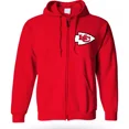 thumbnail image 1 of Sudadera Con Cierre Nfl Jefes Kansas City Chiefs, 1 of 3