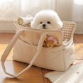 thumbnail image 2 of Pet Carrier Bag - Stylish and Convenient Carrier for Small Dogs ShopWise Round, 2 of 12