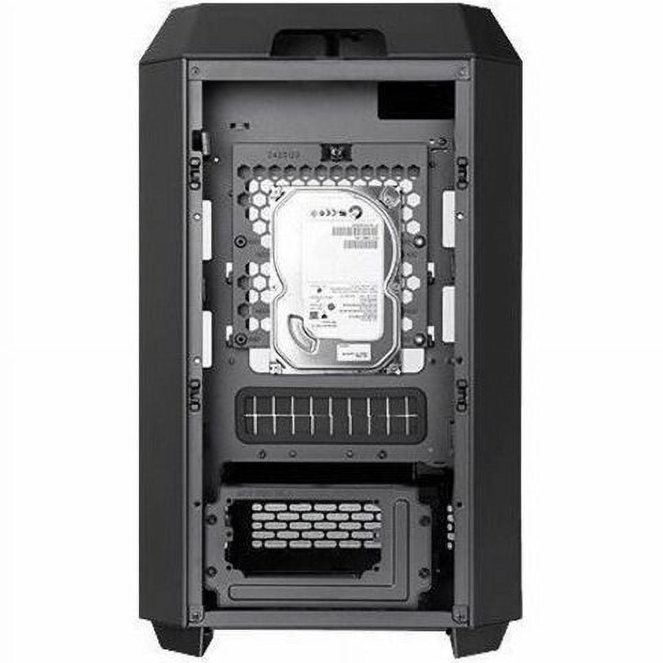 Thermaltake Tower 250 Black Mini-ITX Mini Tower 2x120mm CT Fans Included 360mm Radiator Support 360mm GPU Clearance Dual Chamber CA-1Z9-00S1WN-00