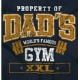 thumbnail image 2 of Dad's World Famous Gym Workout Father Hoodie Hooded Sweatshirt Men Brisco Brands S, 2 of 6