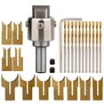 thumbnail image 2 of Bead Drill Set,Over Raised Panel Cabinet Door Ogee Rail And Stile Router Bits, Woodworking Wood Cutter, 2 of 8