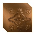 thumbnail image 1 of FASÄDE Traditional Style/Pattern 5 Decorative Vinyl 2ft x 2ft Lay in Ceiling Panel in Oil Rubbed Bronze (5 Pack), 1 of 4