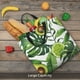 thumbnail image 5 of Fotbe Watercolor Green Tropical Bolsa Tote con Estampado para Mujer, Bolsos con Cremallera, Bolsa de Hombro Casual de Gran Capacidad con Bolsillos Internos, 5 of 7