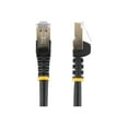 thumbnail image 2 of StarTech.com 10ft CAT6A Ethernet Cable, 10 Gigabit Shielded Snagless RJ45 100W PoE Patch Cord, CAT 6A 10GbE STP Network Cable w/Strain Relief, Black, Fluke Tested/UL Certified Wiring/TIA - Category 6A - 26AWG (C6ASPAT10BK) - Patch cable - RJ-45 (M) to RJ-45 (M) - 10 ft - STP - CAT 6a - molded, snagless - black - for P/N: SFP10GBTST, 2 of 4