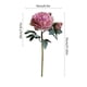 thumbnail image 3 of Peonía artificial decorativa de 55 cm, ramo de flores de seda realistas, color rosa, morado y rojo | Decoración duradera para el hogar | Regalo para dormitorio, boda, fiesta, jarrón decorativo, 3 of 6