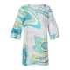 thumbnail image 4 of Vestido de Verano Para Mujer Vestido Informal Con Cuello en V Estampado Mini Vestido Con Manga 3/4 Odeerbi ODB115139, 4 of 8