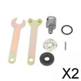 thumbnail image 1 of Adaptador de Amoladora Shamjiam Kit de Herramienta Convertidora Accesorio Conversión de Taladro Eléctrico para Portabrocas de 10mm Multiusos 2 piezas, 1 of 8