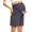 Dark Gray, variant on ShiftReady Maternity Work Shorts with Pockets Over The Belly Pregnancy Summer Office Clothes