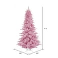thumbnail image 2 of Vickerman 6.5' Pink Fir Artificial Christmas Tree, Unlit, 2 of 4