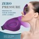 thumbnail image 4 of 3D Sleep Mask for Side Sleeper, Light Blocking Sleeping Eye Mask for Women Men, Contoured Cup Night Blindfold, Luxury Eye Cover Eye Shade with Adjustable Strap for Travel, Nap, Purple, 4 of 5