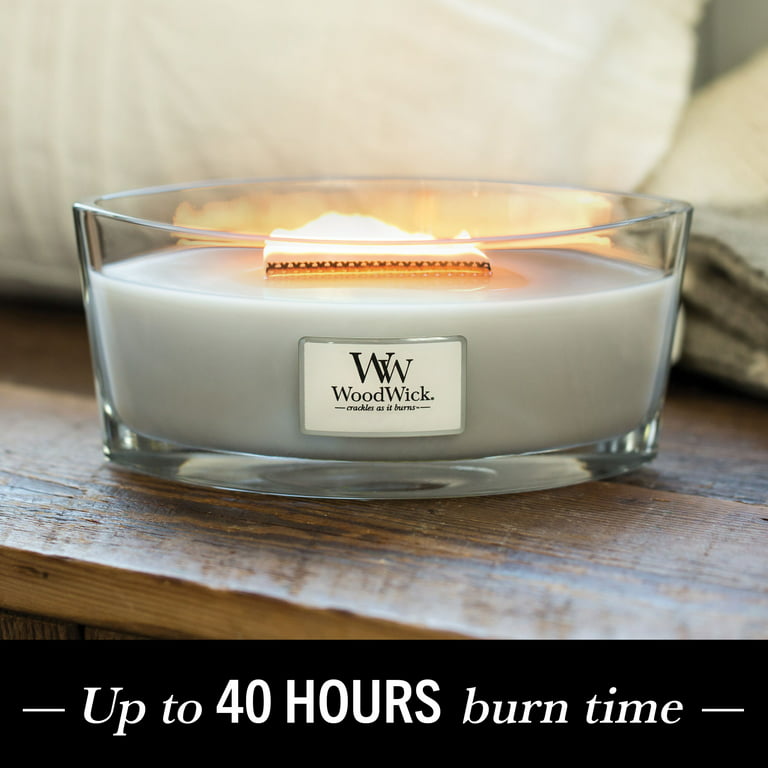 Woodwick Large Boat Linen 610 Grams Combustion Duration: Up To 130 Hours  Our Candles Present A Natural Wood Wick Designed To Crepitate - Candles -  AliExpress