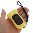 thumbnail image 5 of TABLZONE Compact Solar Hand Crank Flashlight, Yellow ABS, Multipurpose Outdoor LED Torch for Camping Hiking Emergency, 5 of 8