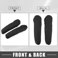 thumbnail image 6 of 1 Pair Car Armrest Covers Fold Down Armrest Seats Decor Covers for Honda Odyssey 2000-2011 Black, 6 of 6