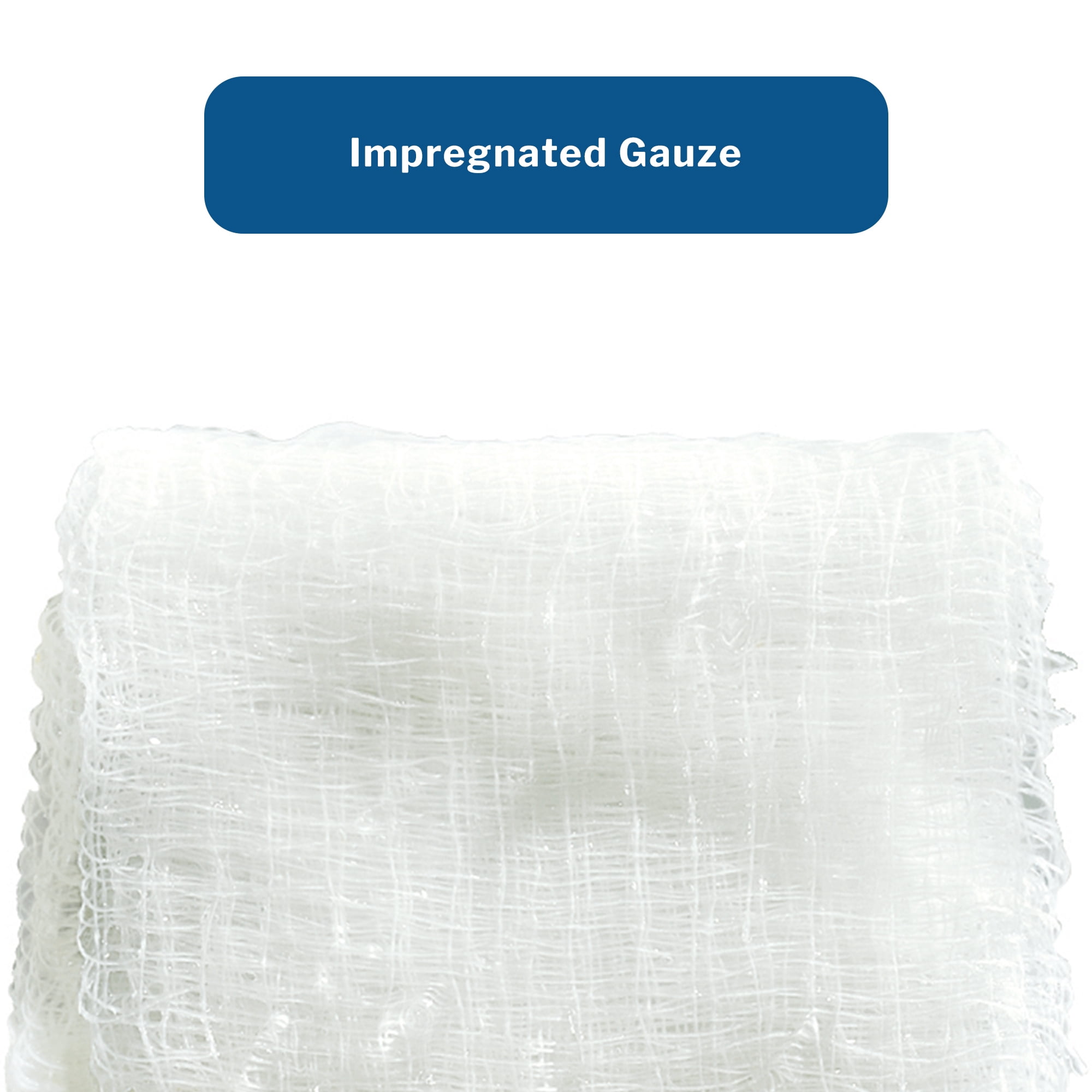 McKesson Hydrogel Impregnated Gauze Dressing - Sterile Bandage, 2 in x 2 in, 10 Count, 4 Packs, 40 Total
