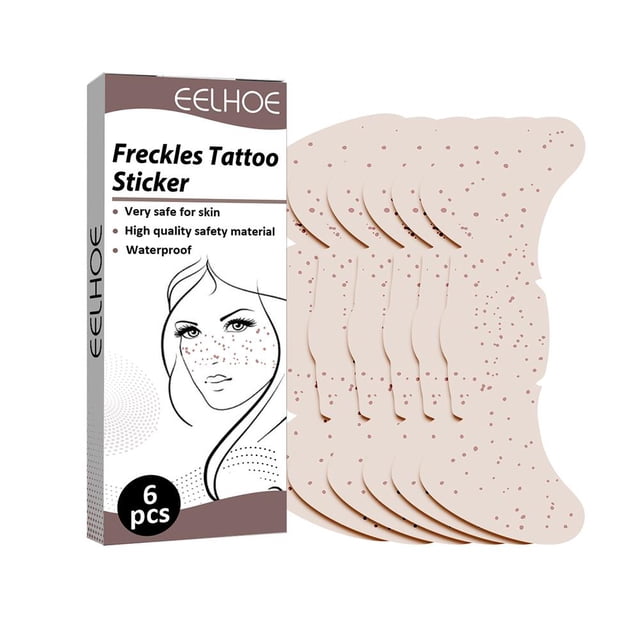Kuymtek Cara Tatuaje Temporal Pecas Maquillaje Pegatinas Falsas Pegatinas Impermeables
