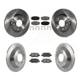 thumbnail image 1 of Transit Auto Front Rear Disc Brake Rotors and Semi-Metallic Pads Kit for Car 2021-2022 Kia Seltos FWD with Automatic CVT transmission with Electric Parking K8S-105016, 1 of 11