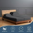 thumbnail image 2 of 1000 Thread Count 100% Egyptian Cotton 5-PC Set 18" EXTRA Deep Pockets Split Queen, Dark Grey, 2 of 8