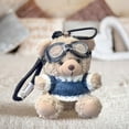 thumbnail image 7 of STPToys Cute Small Bear Plush Keychains Stuffed Animals Keyring Charm Handbag Pendant Birthday Gifts for Friend, 7 of 7