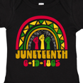 thumbnail image 4 of Inktastic Juneteenth 6-19-1865 Rainbow Boys or Girls Baby Bodysuit, 4 of 5
