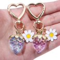 thumbnail image 6 of YYKihy Cute Strawberry Keychain For Women Bow Girls Bag Charm Key Chain Accessories Heart Keychains Decor For Purse, 6 of 8