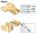 thumbnail image 2 of For Chair Terminals Double Male Female Adapter Electrical Adapter For Everyday Use Brass Material Efficient Use, 2 of 9