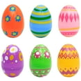 thumbnail image 3 of JOYIN 30 Pcs 3.15Inch Printed Jumbo Plastic Eggs for Easter Egg Hunt Event, Easter Basket Stuffers, Party Favor Goodie Bags, Scene and Decoration, School Parties Prizes, School Classroom Rewards, 3 of 7