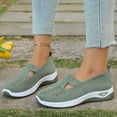 thumbnail image 5 of EKVAHL Orthopedic Sneakers for Women Wide Width Toe Comfortable Soft Shoe Breathable Mesh with Arch Support Lightweight Sneakers Anti-Skid Summer Casual Walking Shoes, 5 of 7