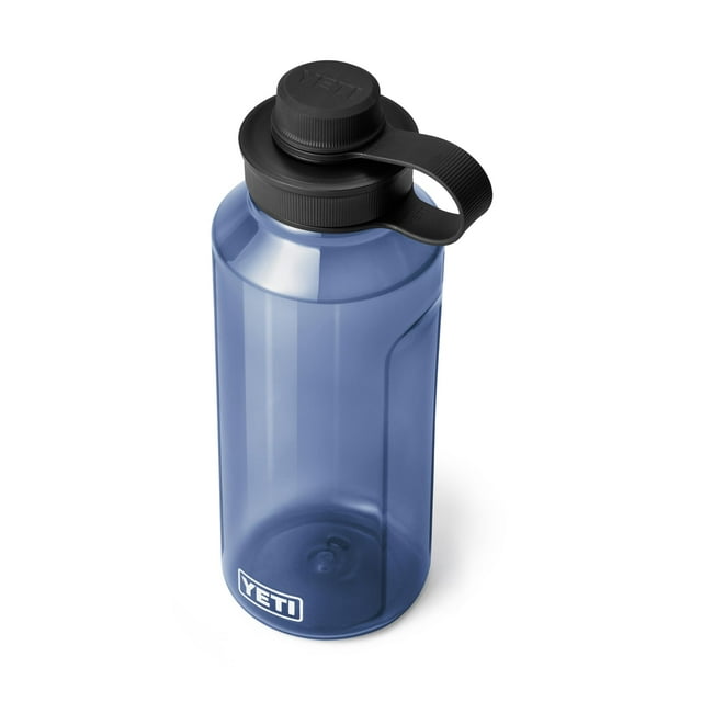 Botella de agua YETI Yonder 1,5 L, 1500 ml, azul marino con tapa de amarre