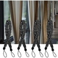 thumbnail image 5 of 4 Pcs Curtain Tiebacks Curtain Tie Rope Knitting Hand Knitting Curtains Tied Rope for Decorative Drapes Holdback and Braided Curtain Tiebacks, 5 of 5