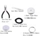 thumbnail image 5 of Herramientas de reparación de joyas, alicates, anillos de latón, cables que prensan para adultos, hechos , bricolaje Fernando Manualidades para hacer joyas, 5 of 8