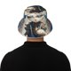thumbnail image 5 of Balery Exotic Blue Cat Sombreros para el sol para hombre y mujer, sombrero de pescador con UPF 50+, 5 of 6