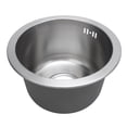 thumbnail image 1 of Undermount Kitchen Sink, 28cm Stainless Steel Handmade Single Bowl Kitchen Sink with Strainer,  Undermount Kitchen Bar Sink, Small Single Bowl Kitchen Sink for Kitchen Bar RV, 1 of 7