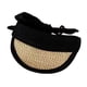 thumbnail image 4 of Gorra de ala ancha con visera para mascotas, ajustable, para perros pequeños y medianos, transpirable negro, 4 of 9