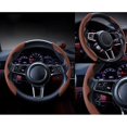 thumbnail image 1 of Funda Universal Para Volante De Coche, Funda Protectora Antideslizante Para Volante De Coche De Cuero, Accesorios Interiores Monstrate VI012096-03, 1 of 6