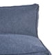 thumbnail image 5 of Love Seat Puff con Taburete Ferrara Azul Kessa Muebles, 5 of 5