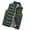 Army Green, variant on Jakets for Men Men Autumn Winter Coat Padded Cotton Vest Warm Hooded Thick Vest Tops Jacket