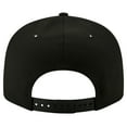 thumbnail image 4 of Men's New Era Denver Nuggets Black & White 9FIFTY Snapback Hat, 4 of 4