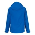 thumbnail image 5 of CORE365 CE712W Women's Packable Rain Jacket-True Royal-XL, 5 of 6