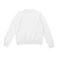 thumbnail image 6 of Womens Half Turtleneck Neck Sweater Long Sleeve Knit Pullover Tops Casual Lightweight Loose Pullover Tops White S, 6 of 7