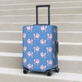 thumbnail image 2 of Lsque Cute Poodle Dog Printed Luggage Cover, Travel Luggage Protector,Scratch and Dirt Resistant, Fits 18-32 Inch Luggage - Small, 2 of 9