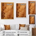 thumbnail image 4 of Designart "Essence of Tree Bark in Brown I" Landscapes Framed Wall Art - Country Brown Tree Bedroom Framed Canvas Wall Art, 4 of 6