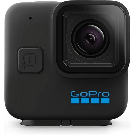 GoPro HERO11 Black Mini Action Camera, 5.3K60 Video, 24.7MP Photos, Waterproof, Stabilization