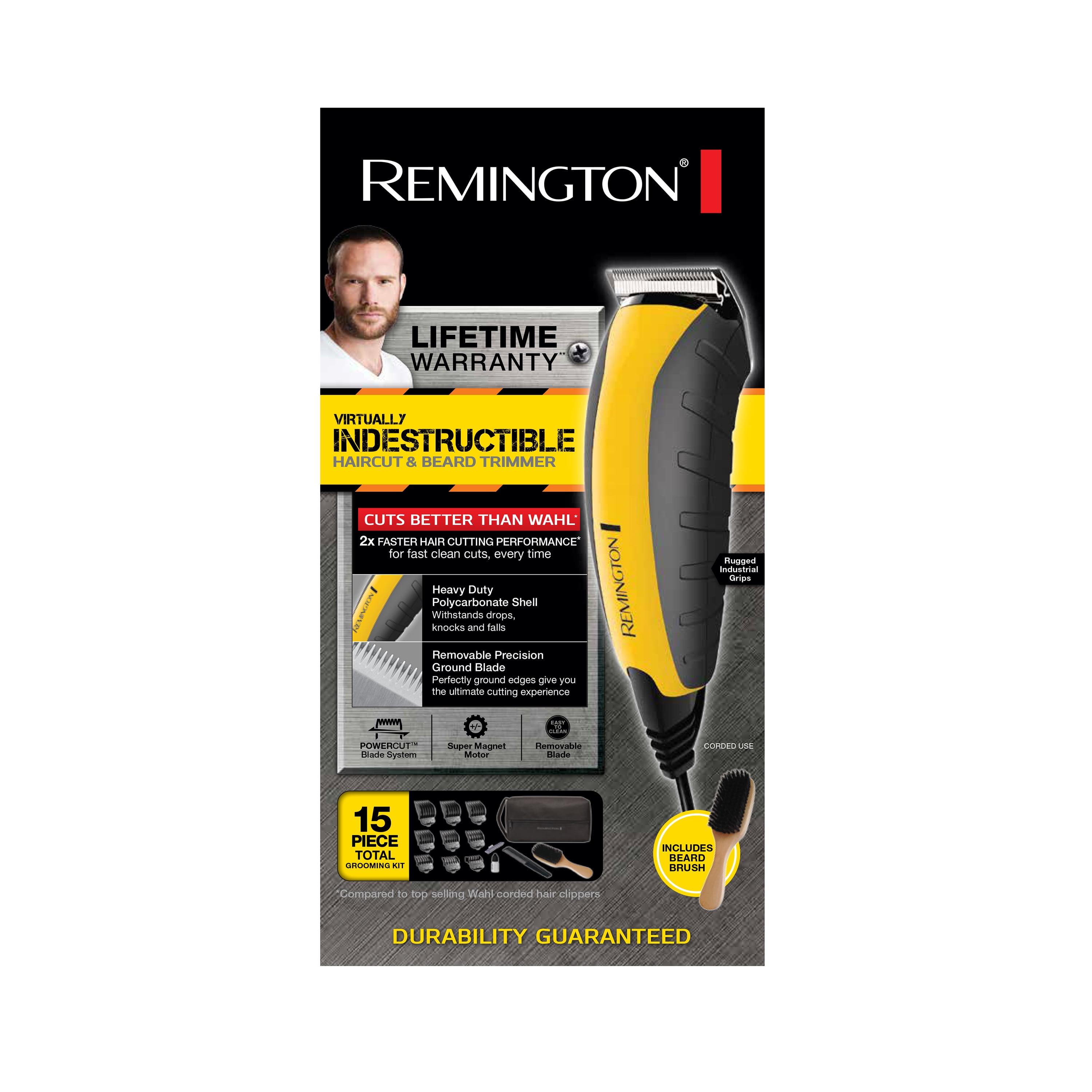 remington virtually indestructible hair clippers